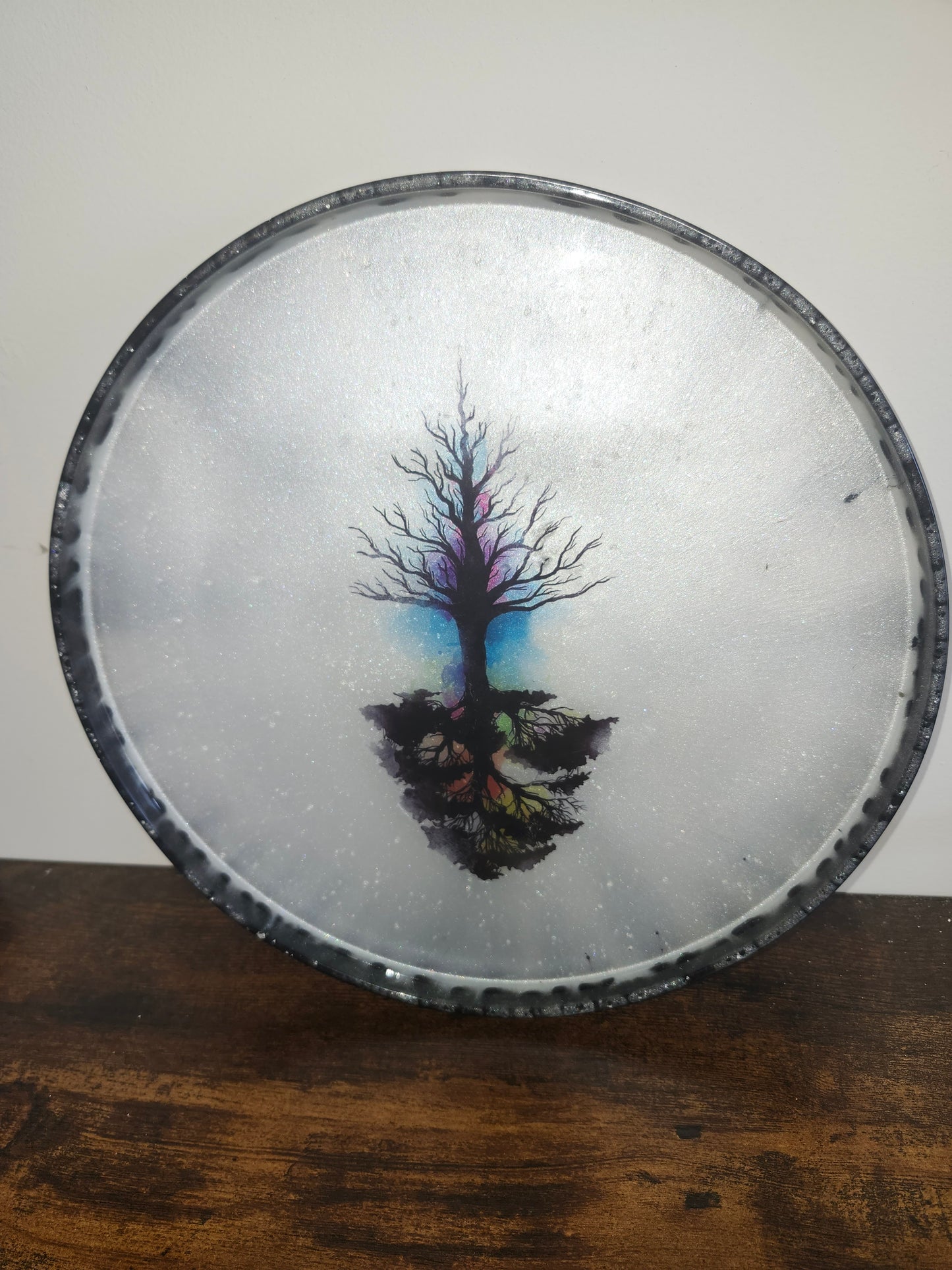 Circle Tree Tray