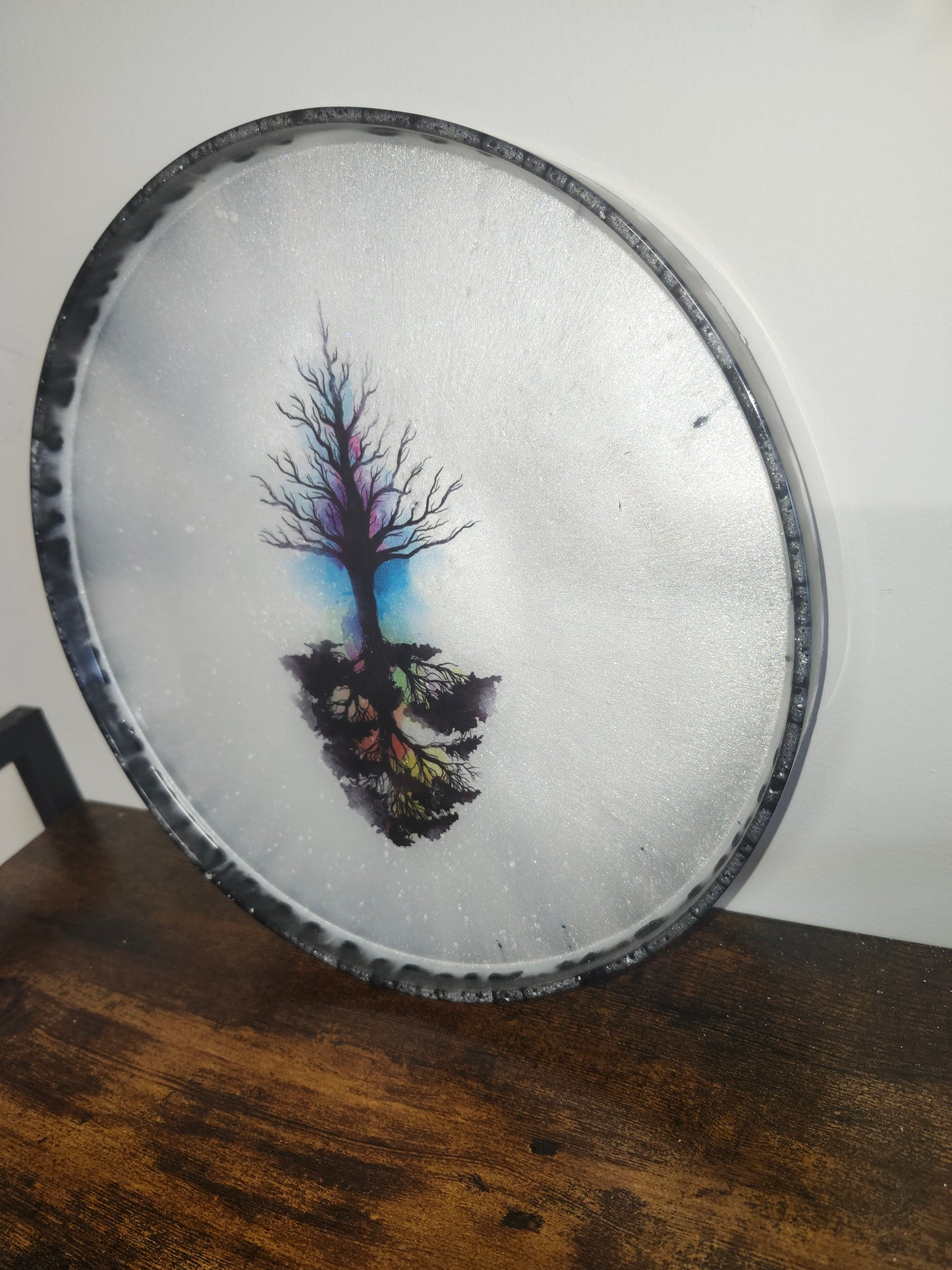Circle Tree Tray