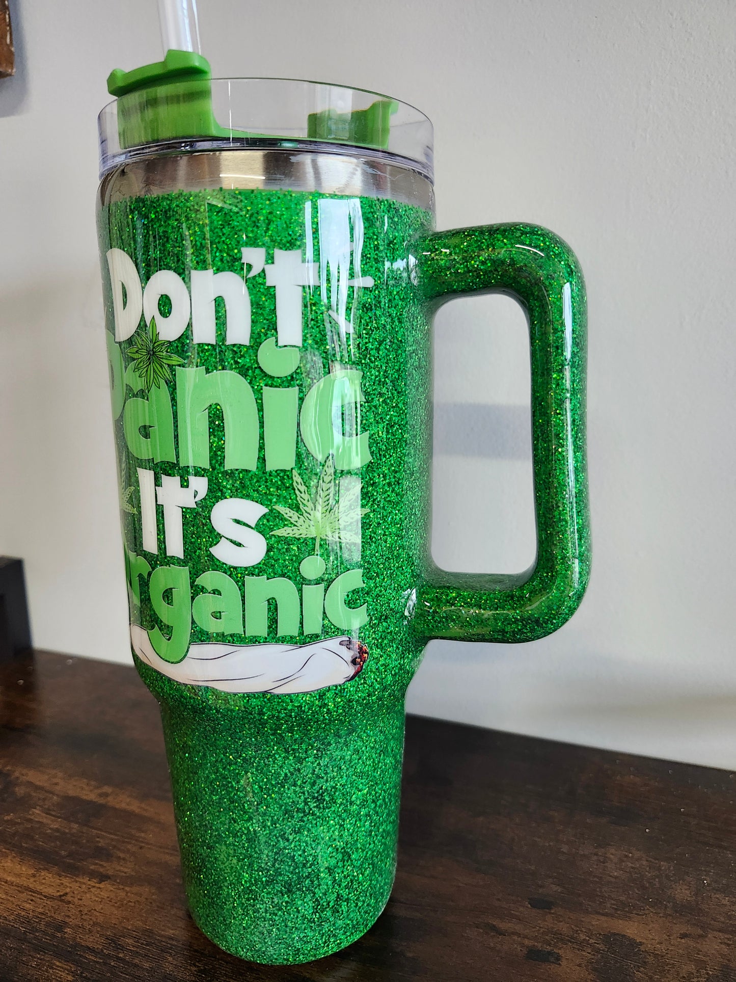 Dont Worry Its Organic 40 Oz Tumbler
