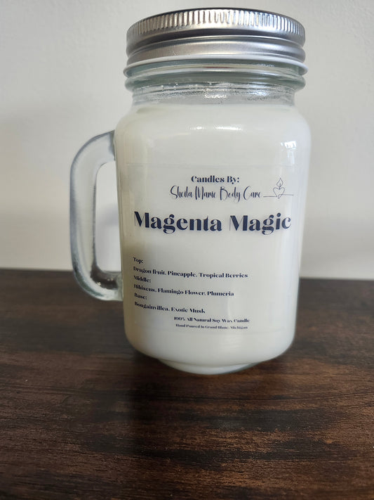 Magenta Magic Soy Wood Wick