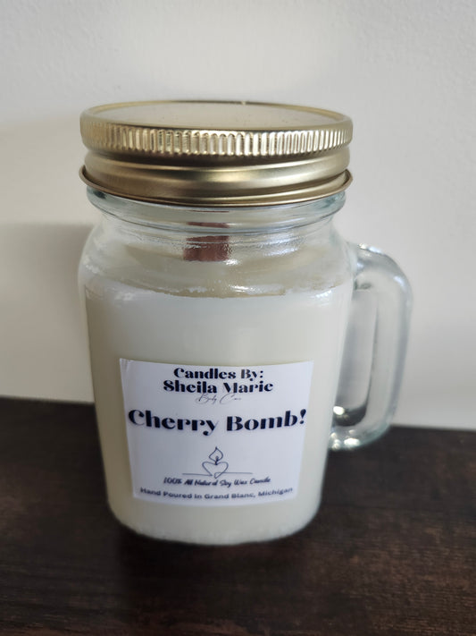 Cherry Bomb Wood Wick Soy Candle