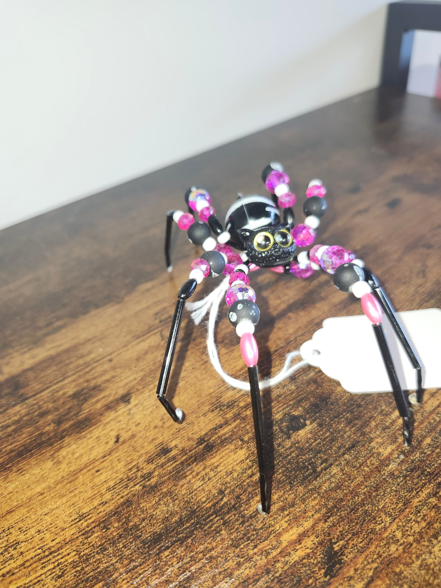 beaded cat spider