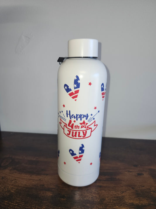 July 4th Water Bottle