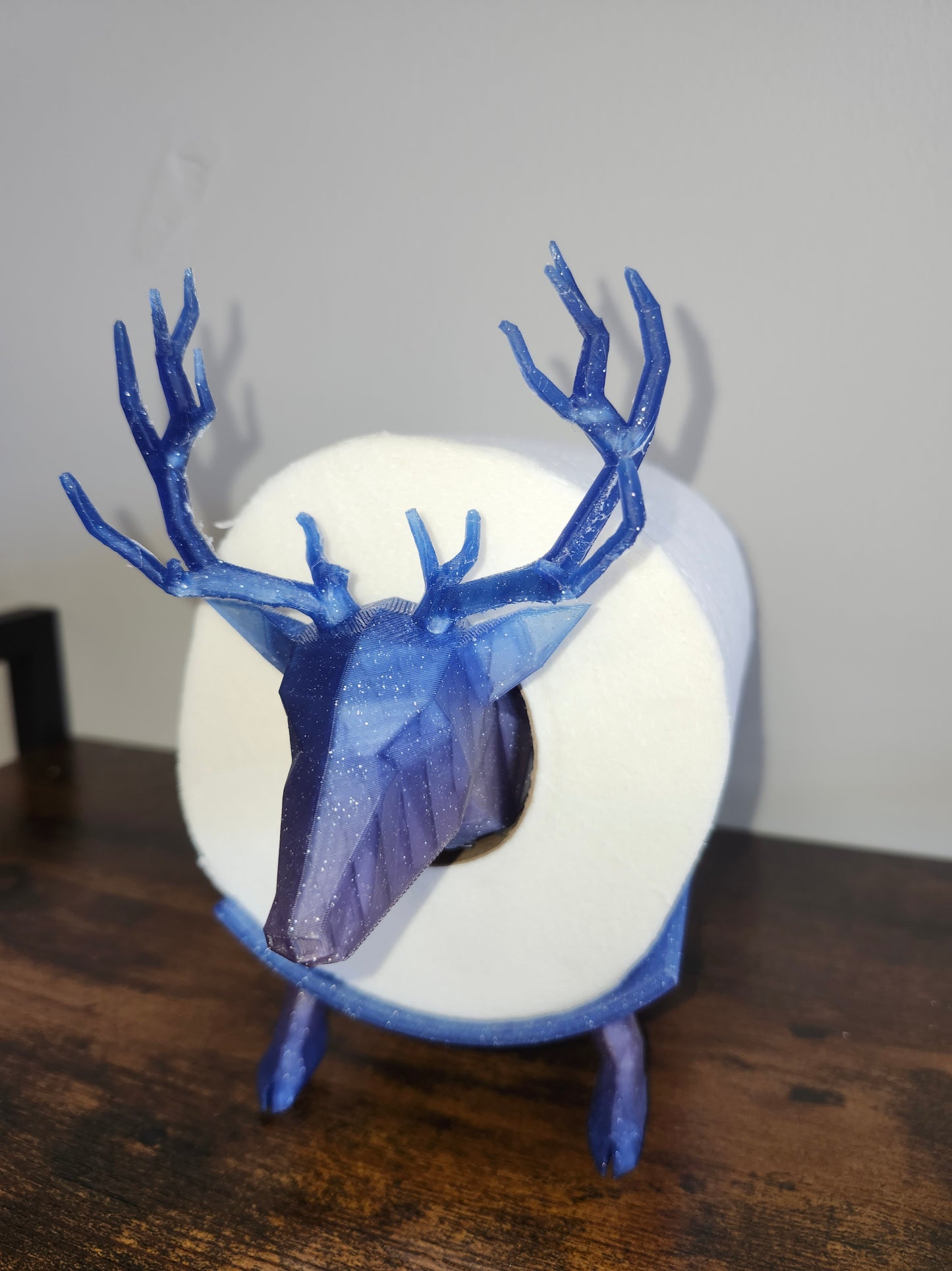 Glitter Deer Tp Holder