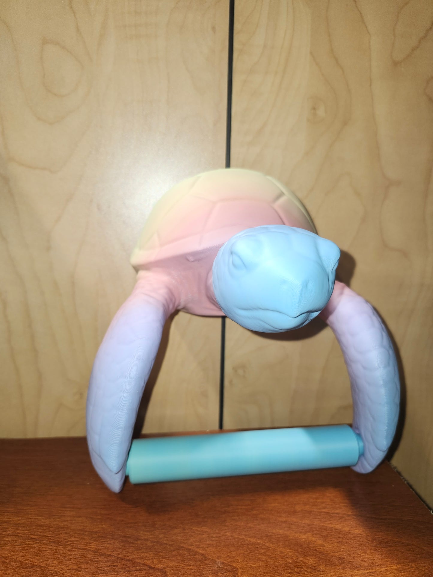 Sea Turtle Tp Holder 3D Printed