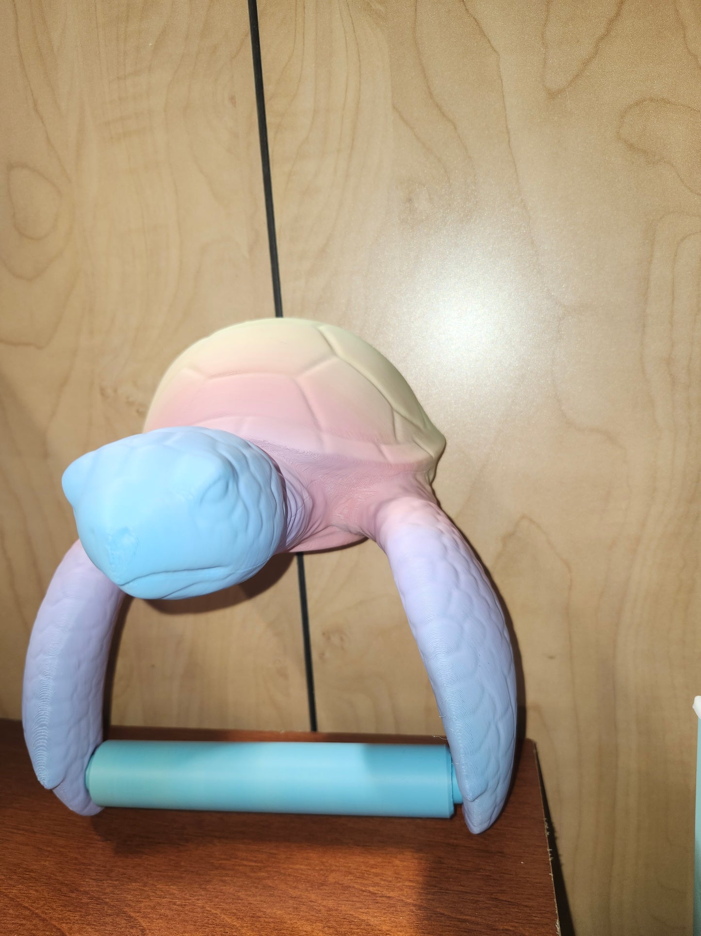 Sea Turtle Tp Holder 3D Printed