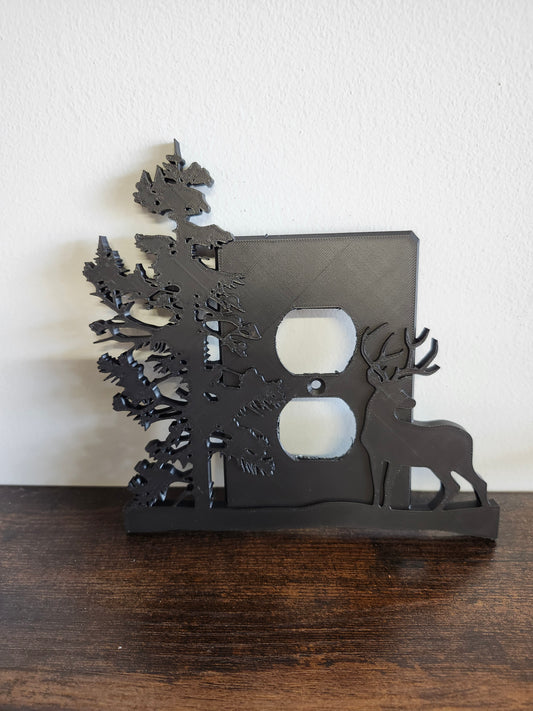 Deer Outlet Cover 4 Pack