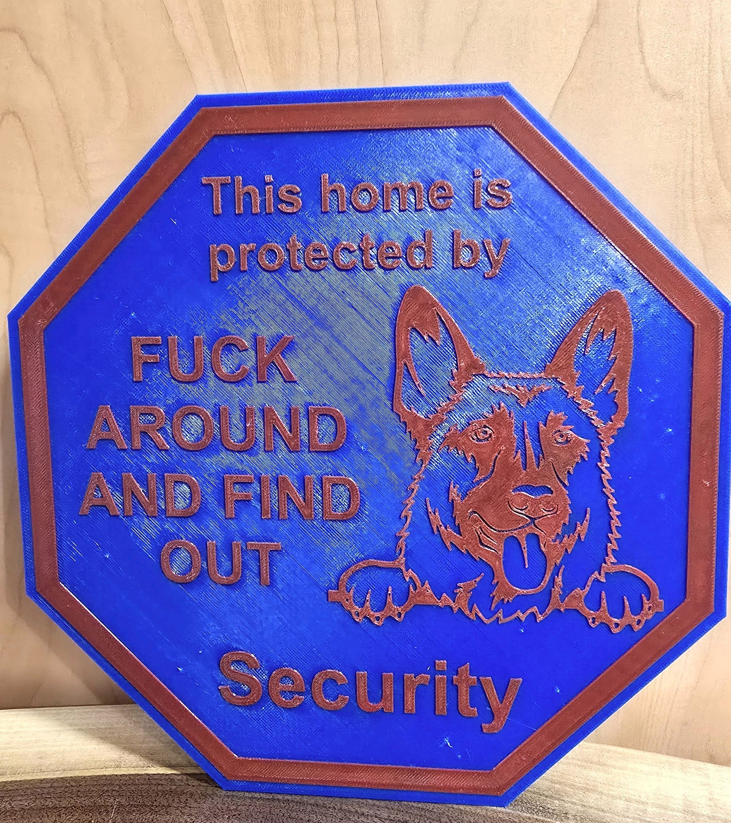 Home Security Sign