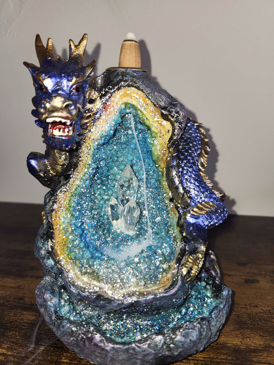 Chinese Dragon Backflow Incense Burner