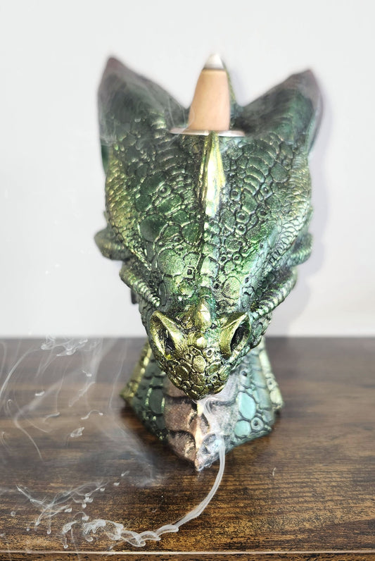 Green Dragon Incense Burner
