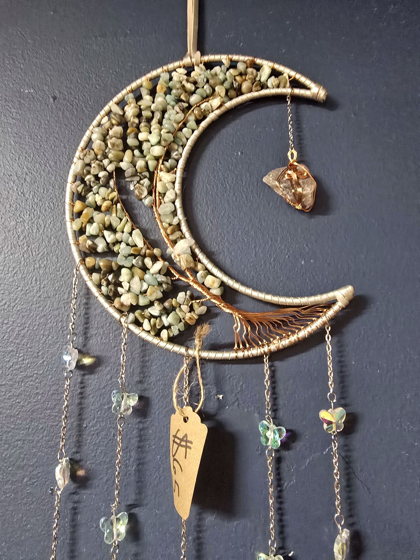 Am Grey Suede Dream Catcher