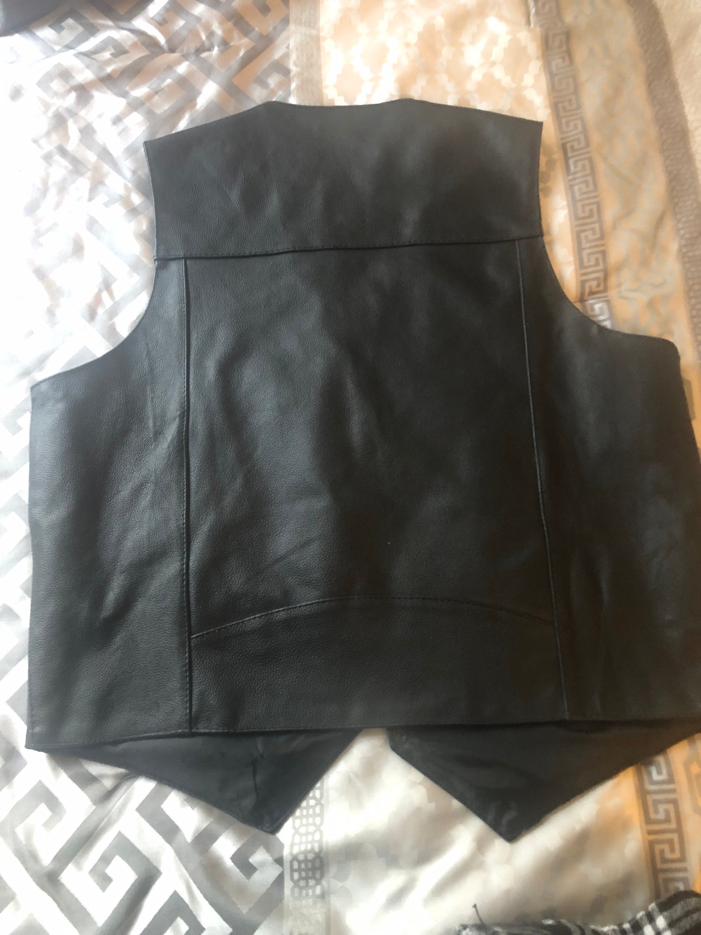 XL Event Leather Brand Leather Vest