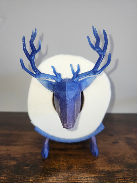 Glitter Deer Tp Holder