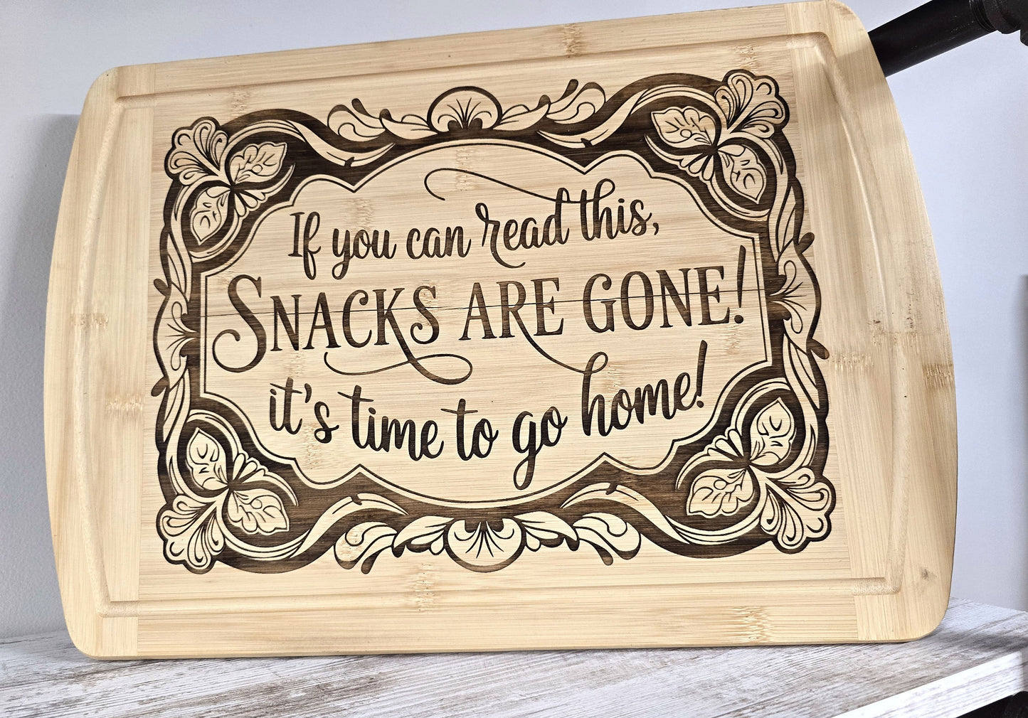 Snacks are Gone snackboard