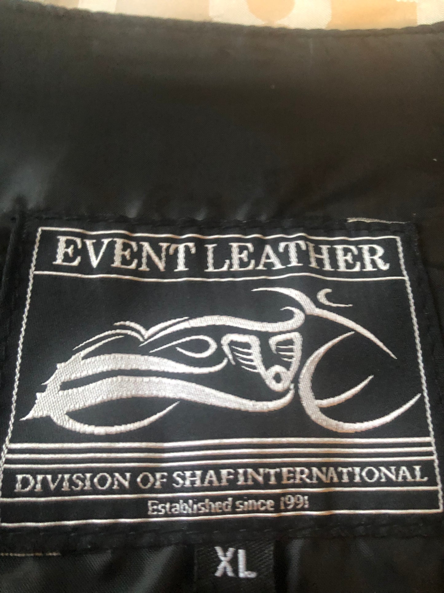 XL Event Leather Brand Leather Vest