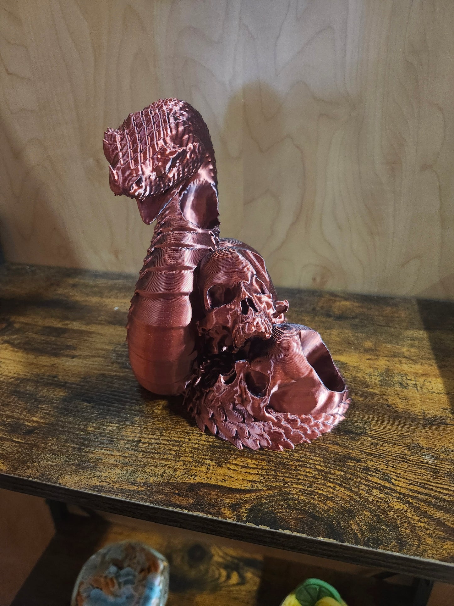 3D Printed Snake And Skull Ps5 Controller  Holder