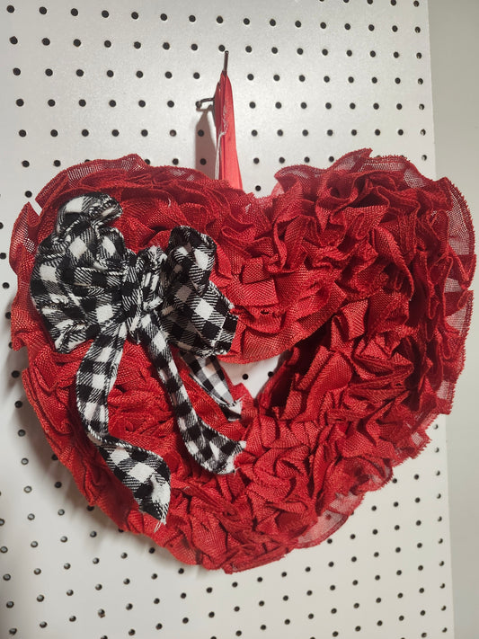 Novelty Heart Wreath