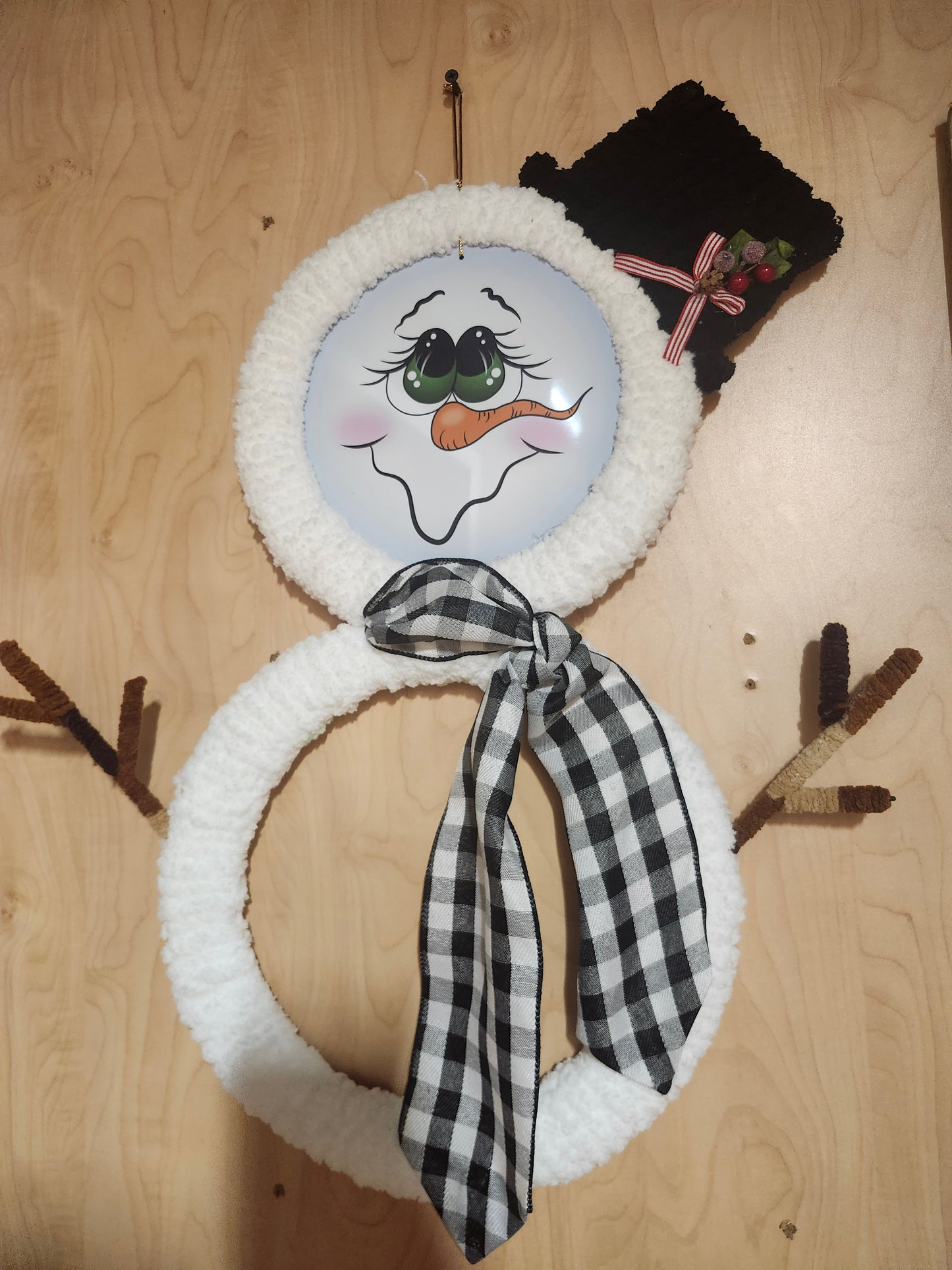 Snowman Door Decor
