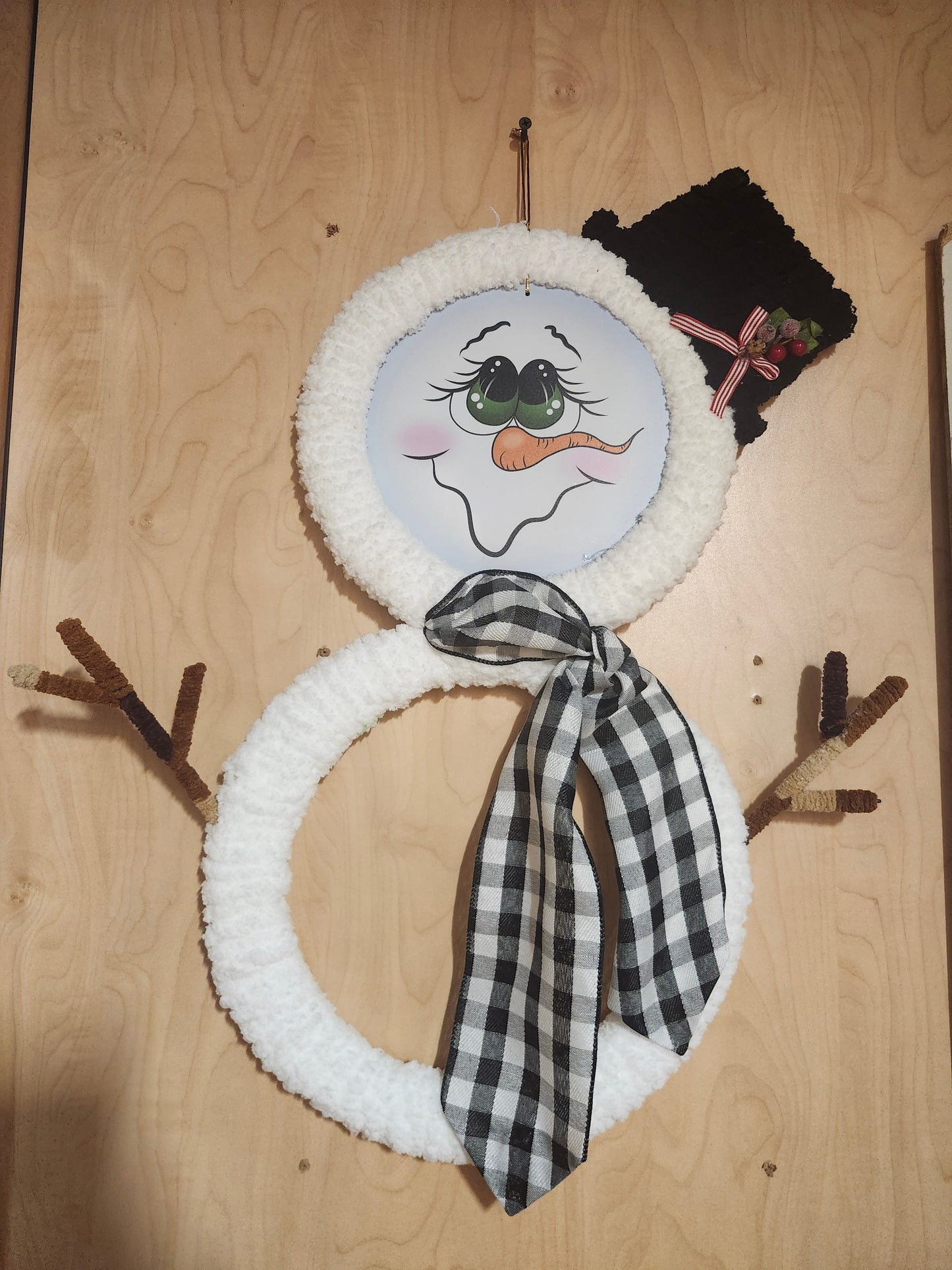Snowman Door Decor